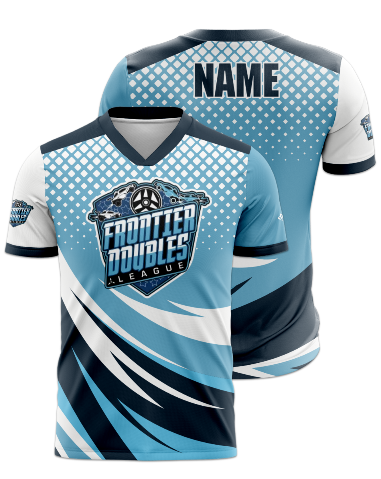 Rendered product preview, stack