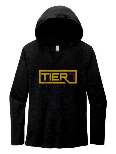 Women's Perfect Tri Long Sleeve Hoodie preview, front