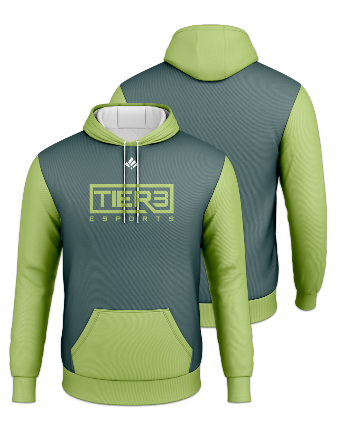 Rendered product preview, stack