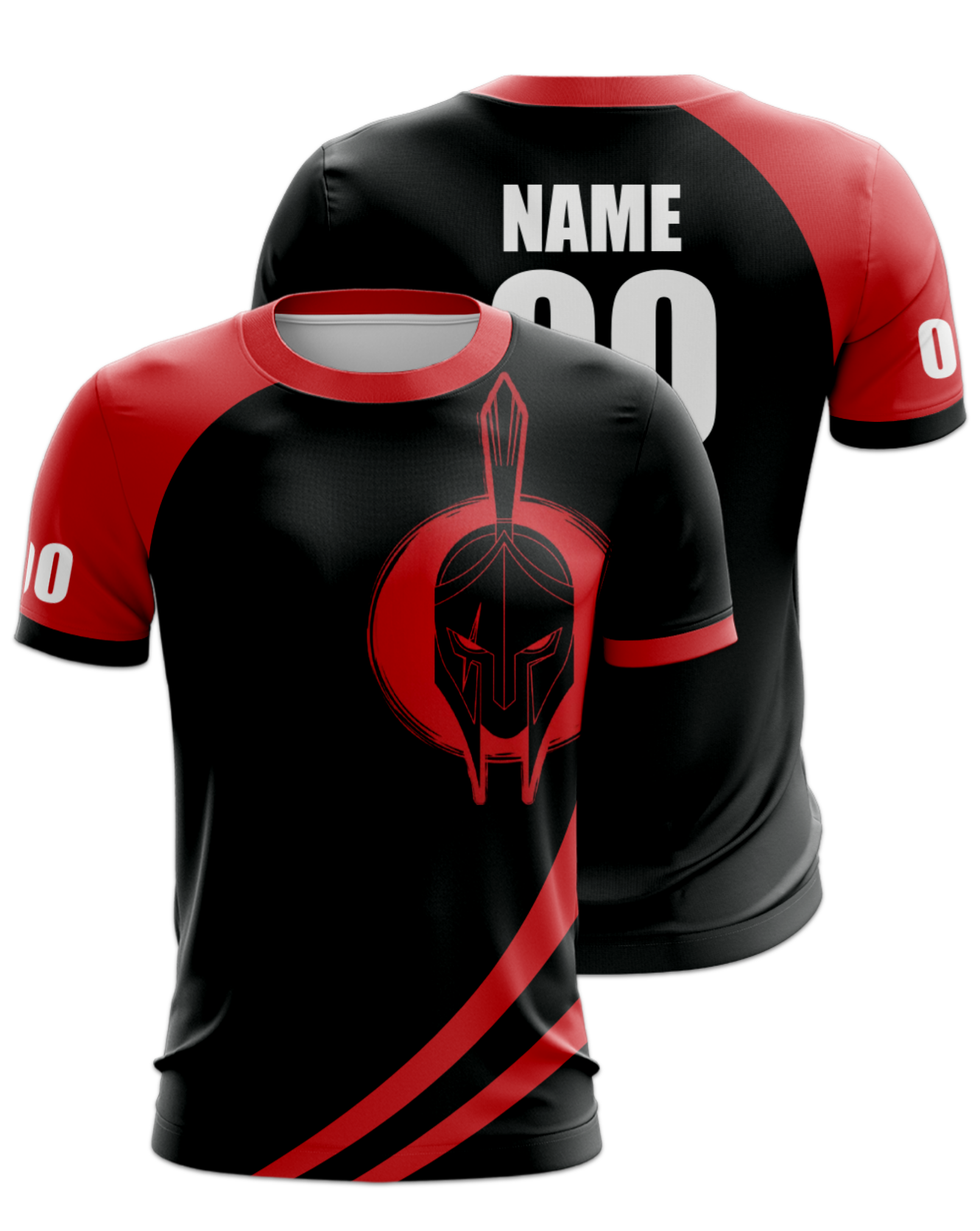 Rendered product preview, stack