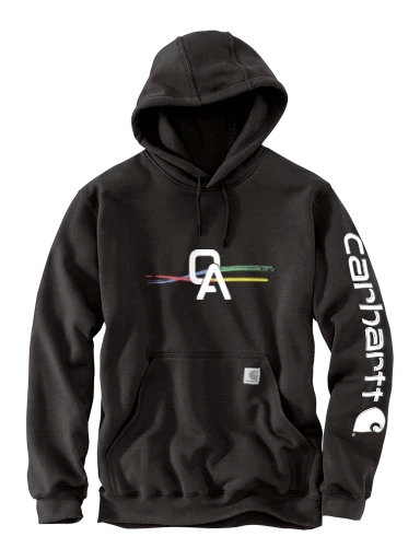 Carhartt Midweight Hooded Logo Sweatshirt preview, front