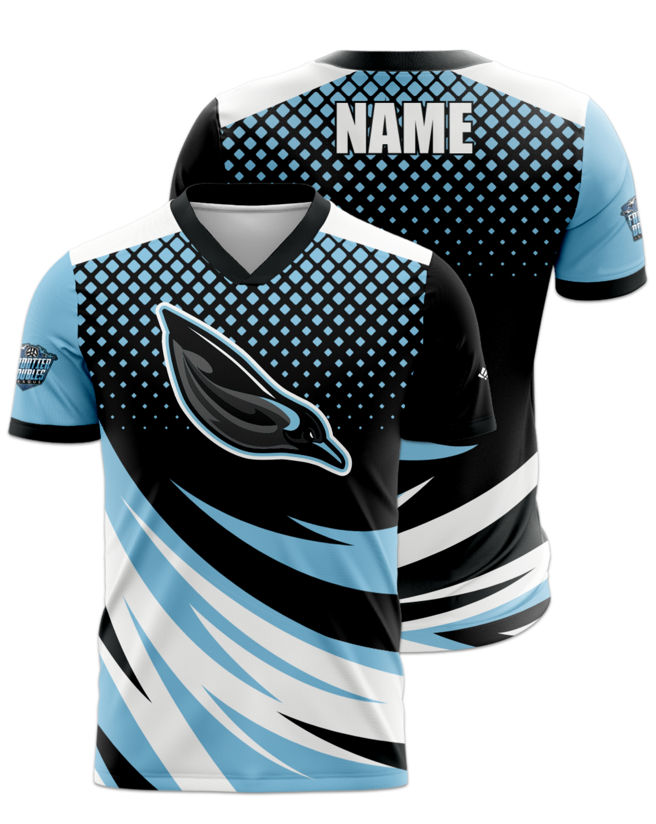 Rendered product preview, stack