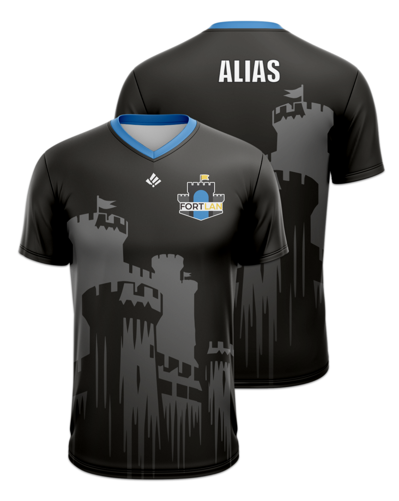 Rendered product preview, stack