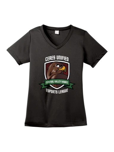 Sport-Tek Women's PosiCharge Competitor V-Neck Tee preview, front