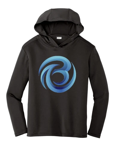 Youth SportTek Hoodie Pullover preview, front