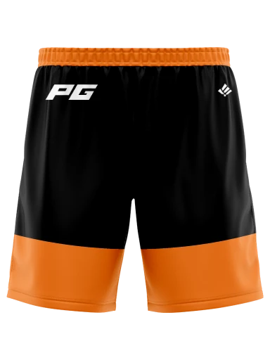 Mens Pocketed Sublimated Shorts preview, front