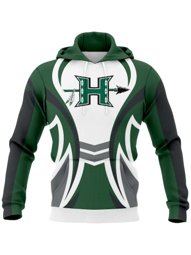 Polyester Fleece Sublimated Hoodie preview, front