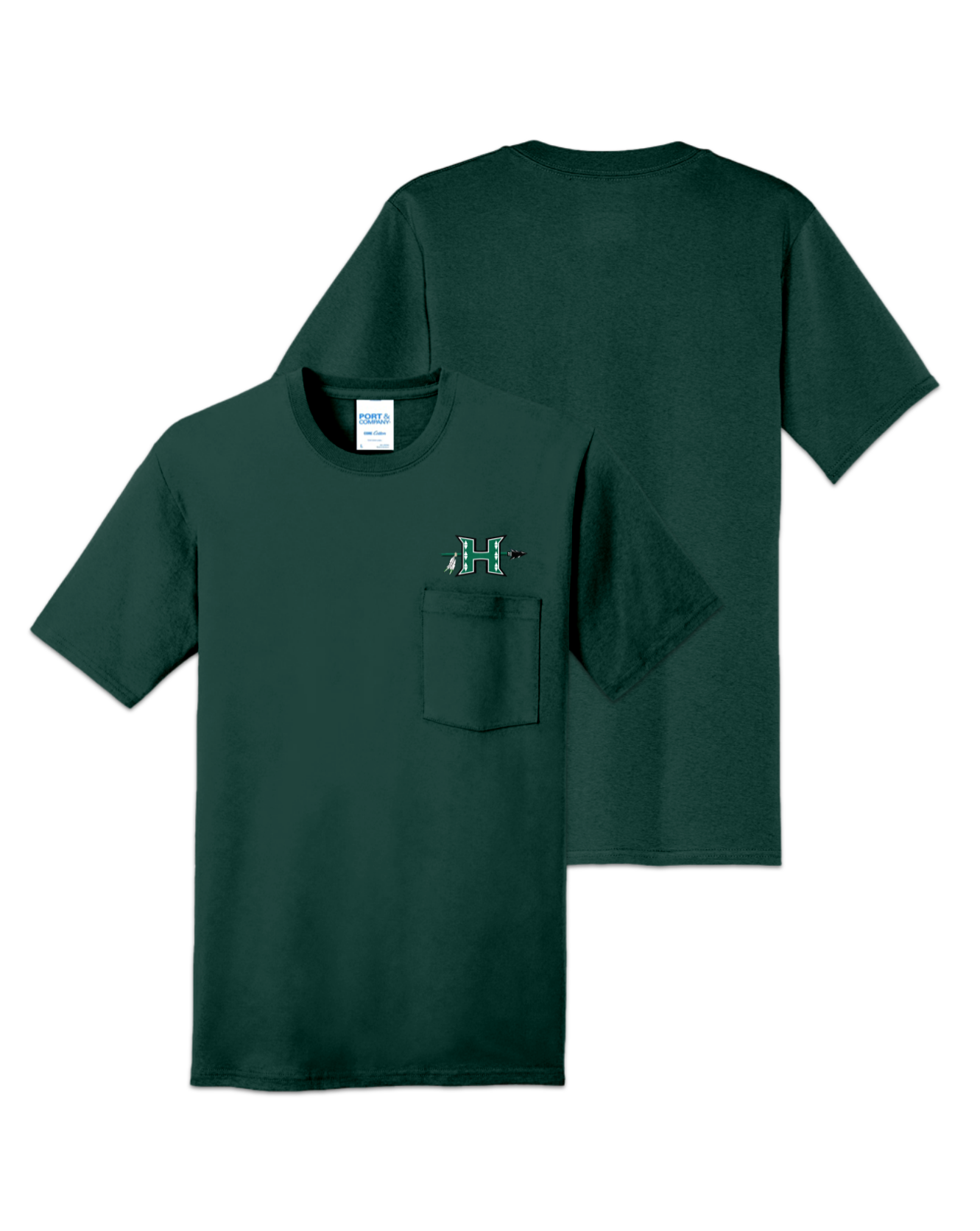 Rendered product preview, stack