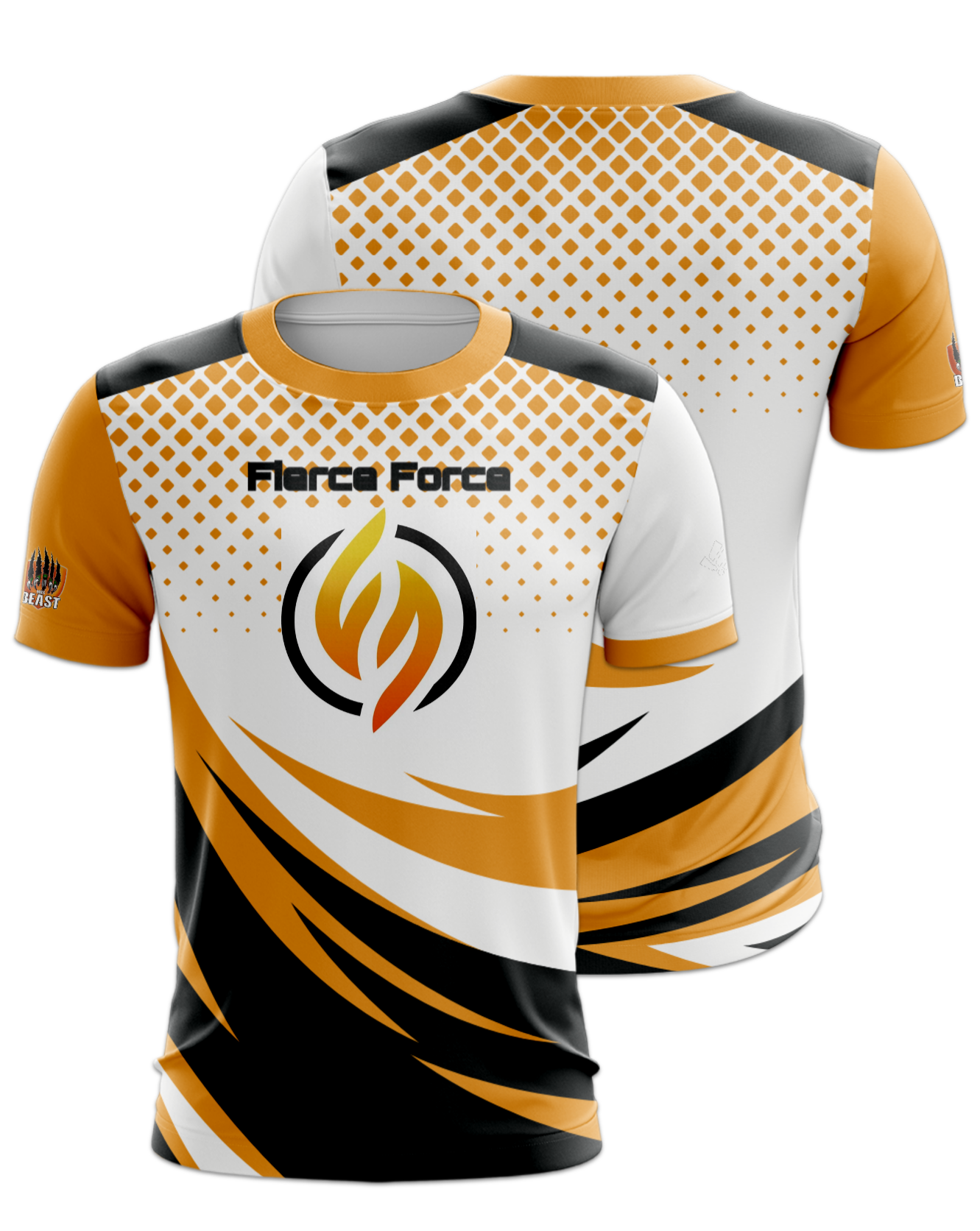 Rendered product preview, stack