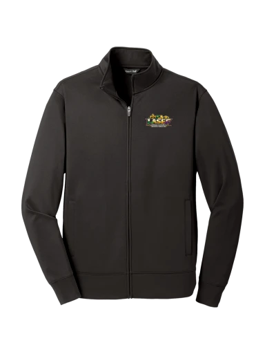 LASEF Sport-Wick Fleece Full-Zip Jacket preview, front