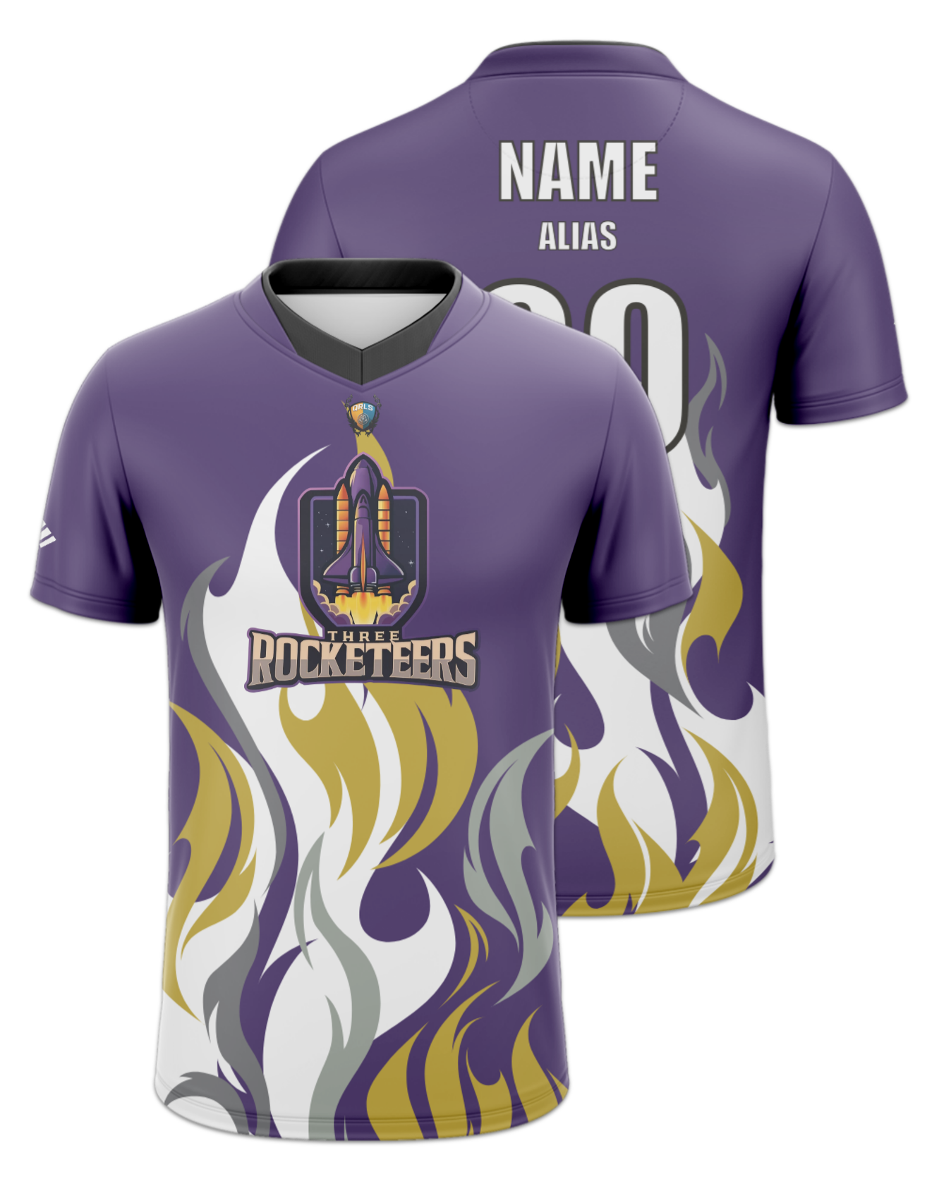 Rendered product preview, stack