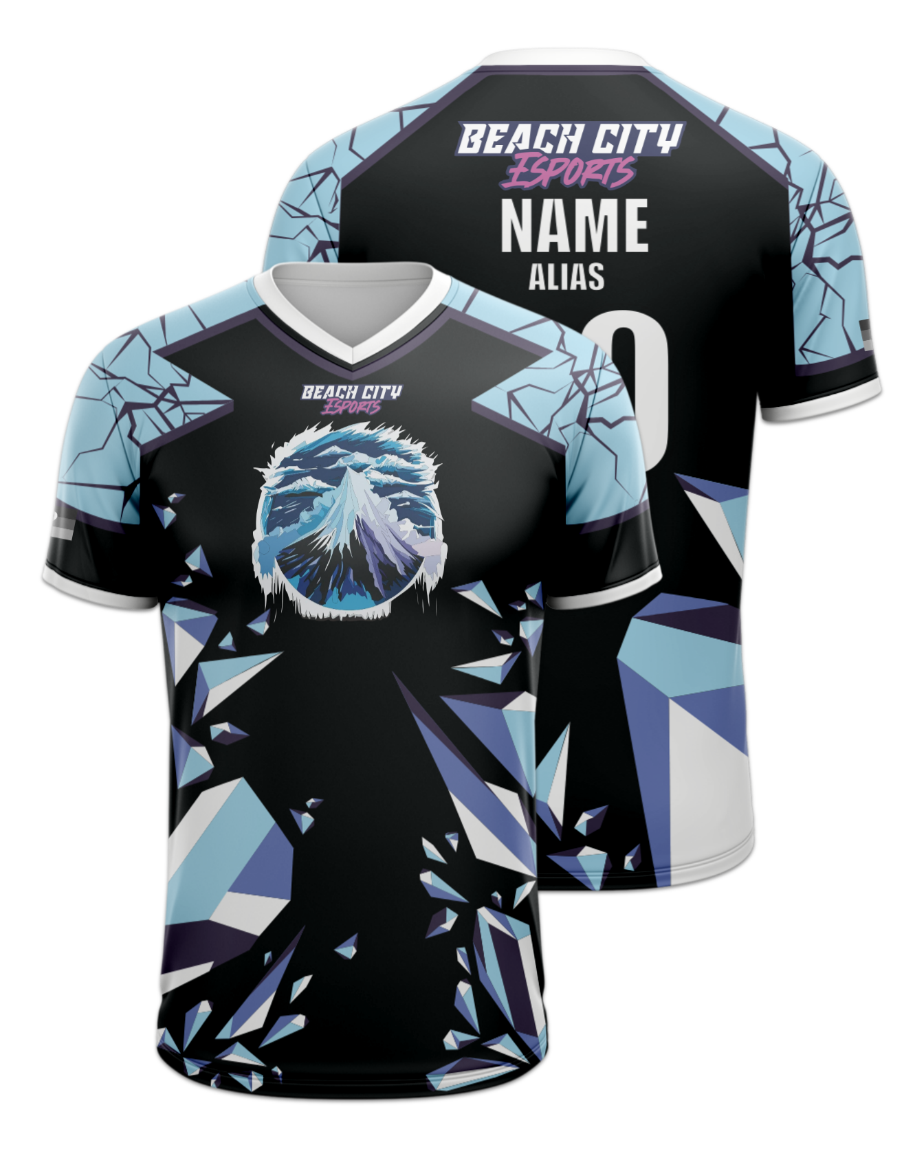 Rendered product preview, stack