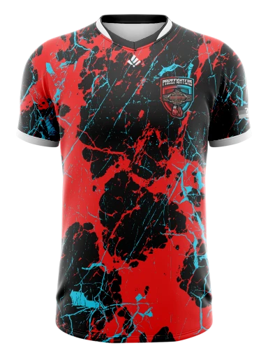 Dual Collar Esports Jersey preview, front