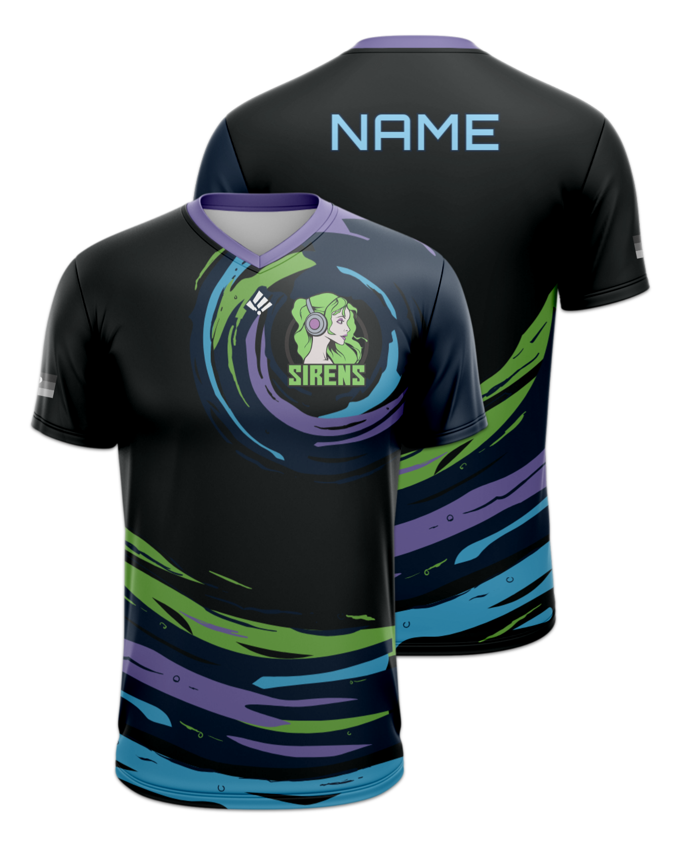 Rendered product preview, stack