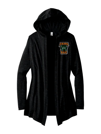 Women's Perfect Tri Hooded Cardigan preview, front