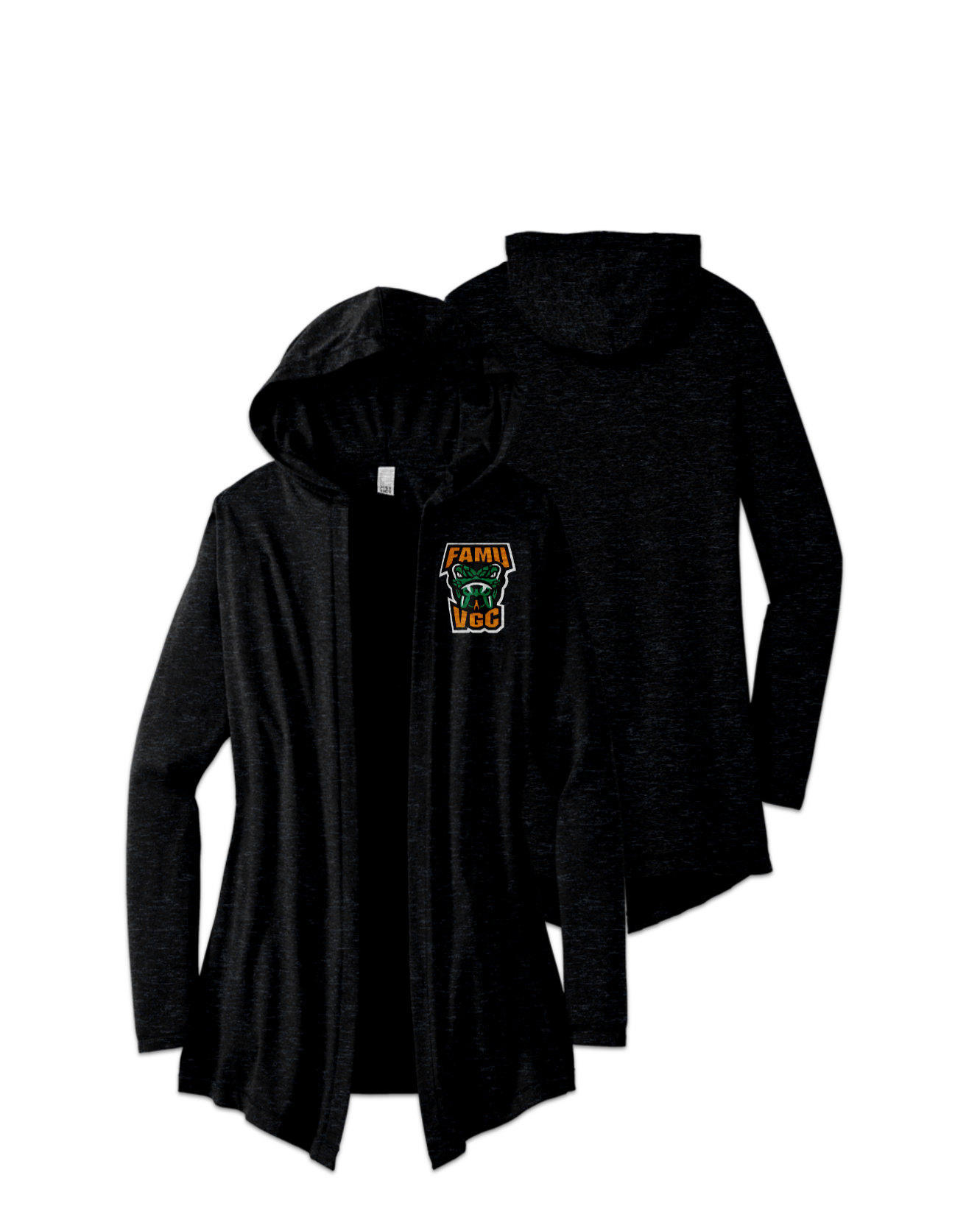 Rendered product preview, stack