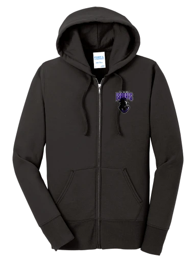 Women's Core Fleece Full-Zip Hooded Sweatshirt preview, front