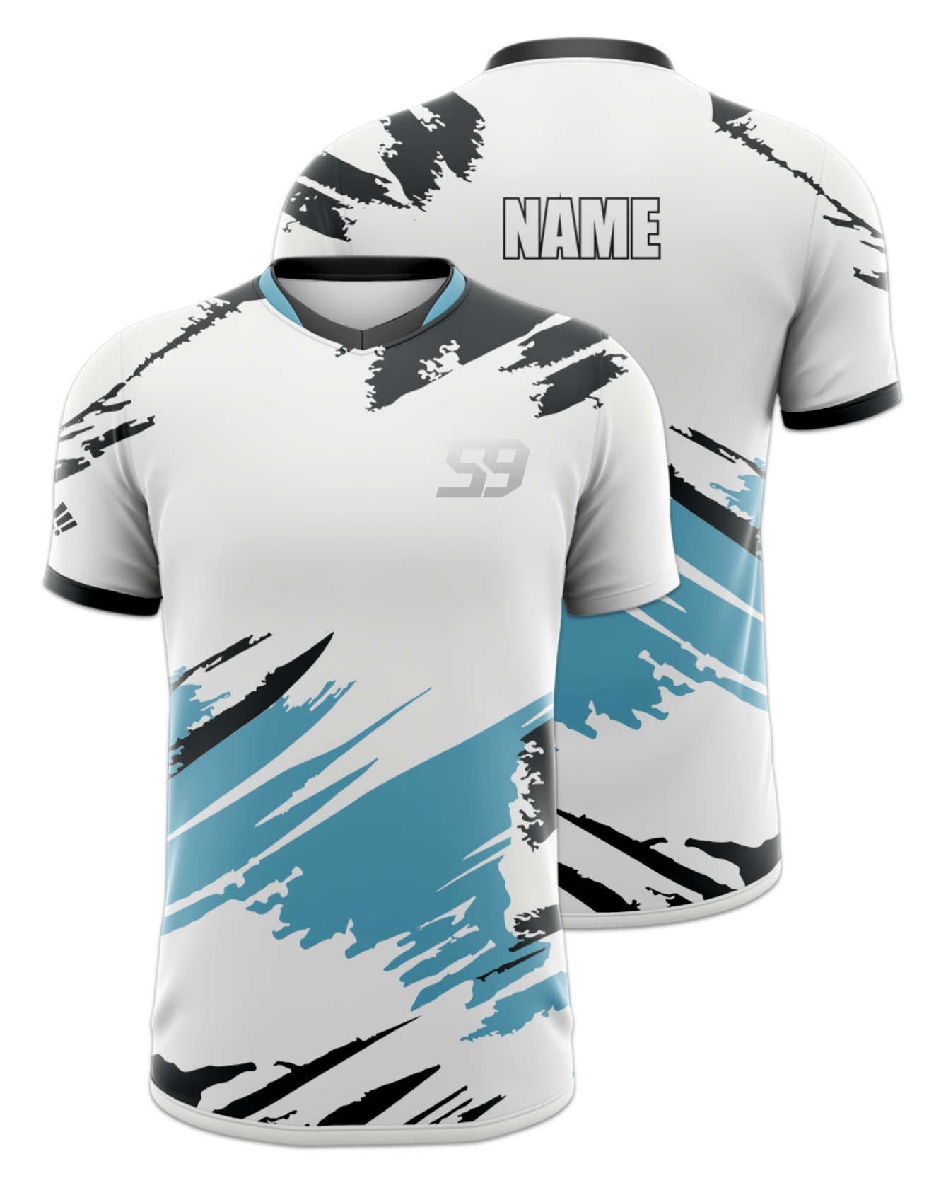 Rendered product preview, stack