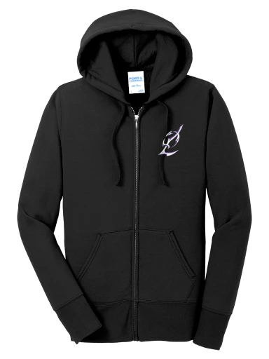 Women's Core Fleece Full-Zip Hooded Sweatshirt preview, front
