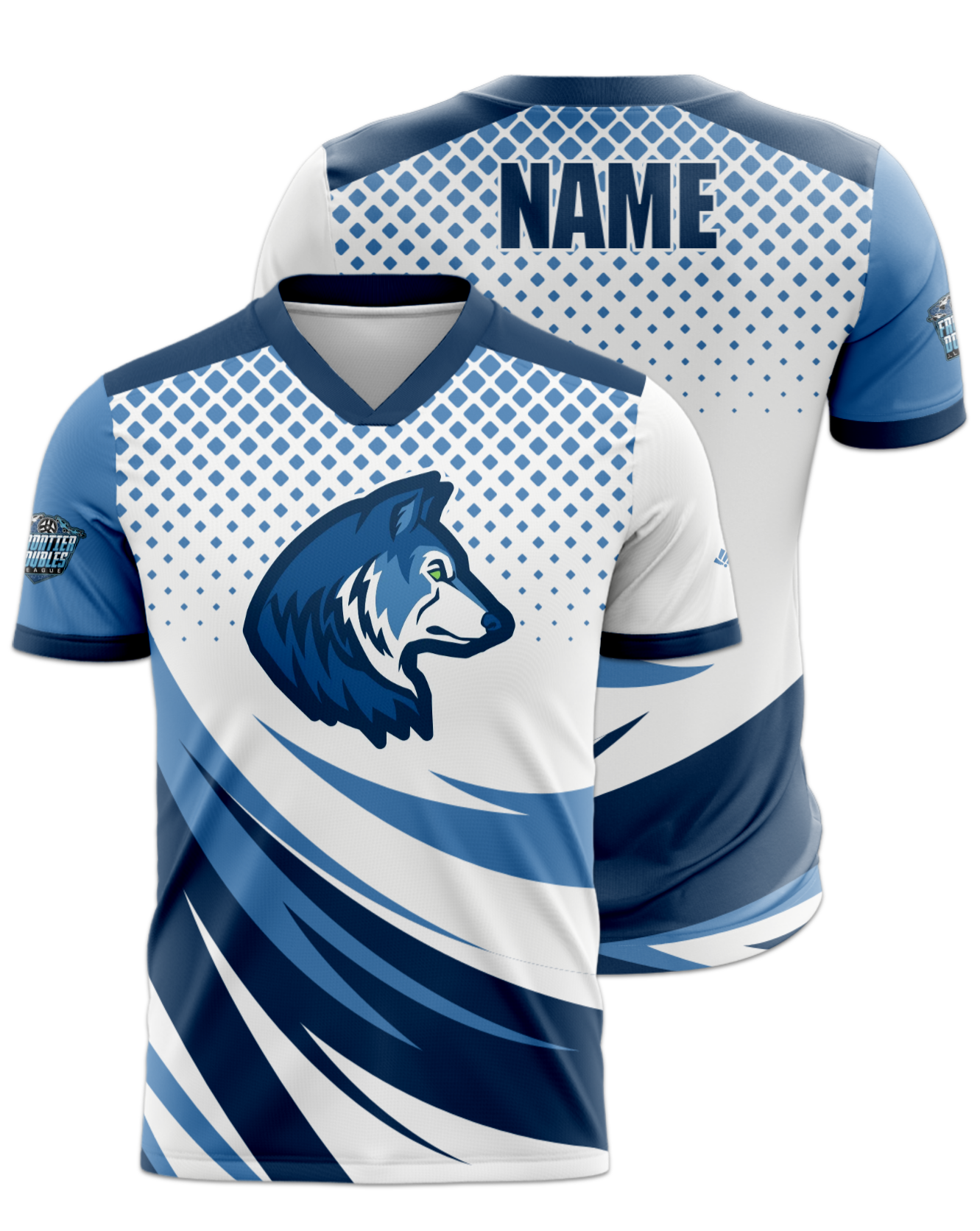 Rendered product preview, stack