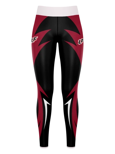 Red and Black Leggings preview, front