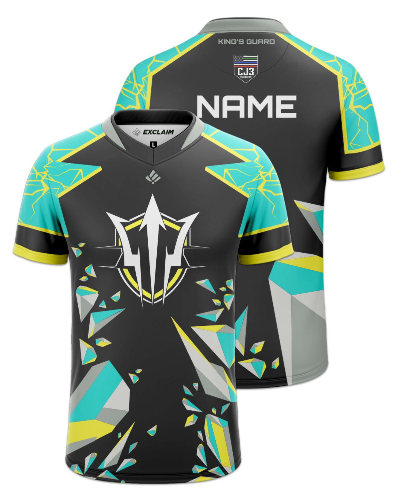 Rendered product preview, stack