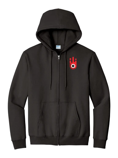 Essential Fleece Full-Zip Hooded Sweatshirt preview, front