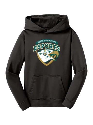 Youth Sport-Wick Fleece Hooded Pullover preview, front