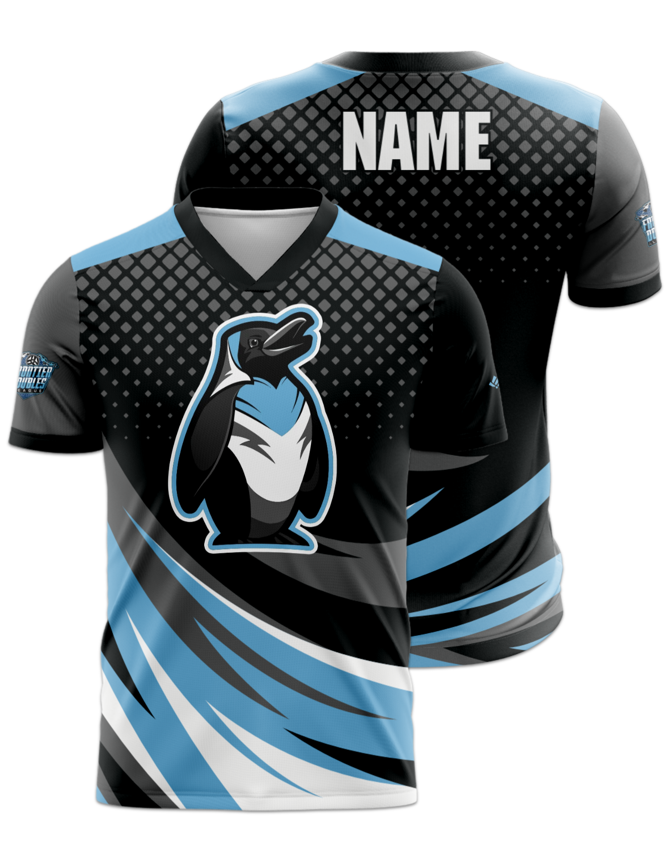 Rendered product preview, stack