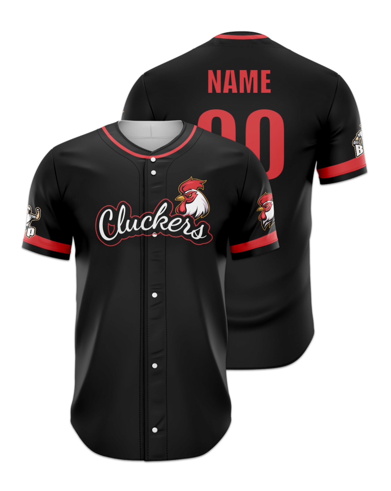 Rendered product preview, stack