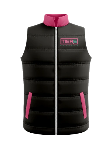 Tier 6 Team Store Puffer Vest preview, front