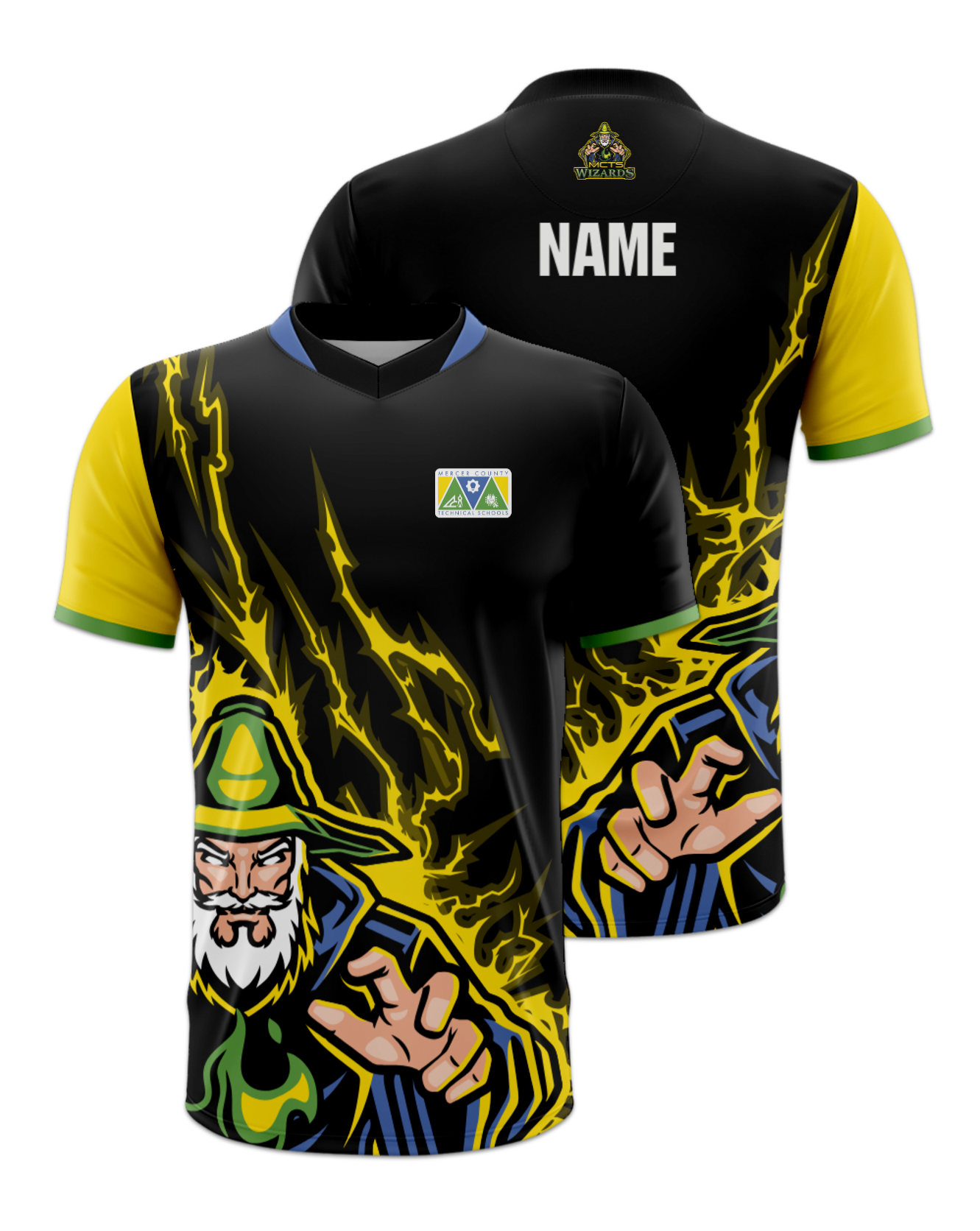 Rendered product preview, stack