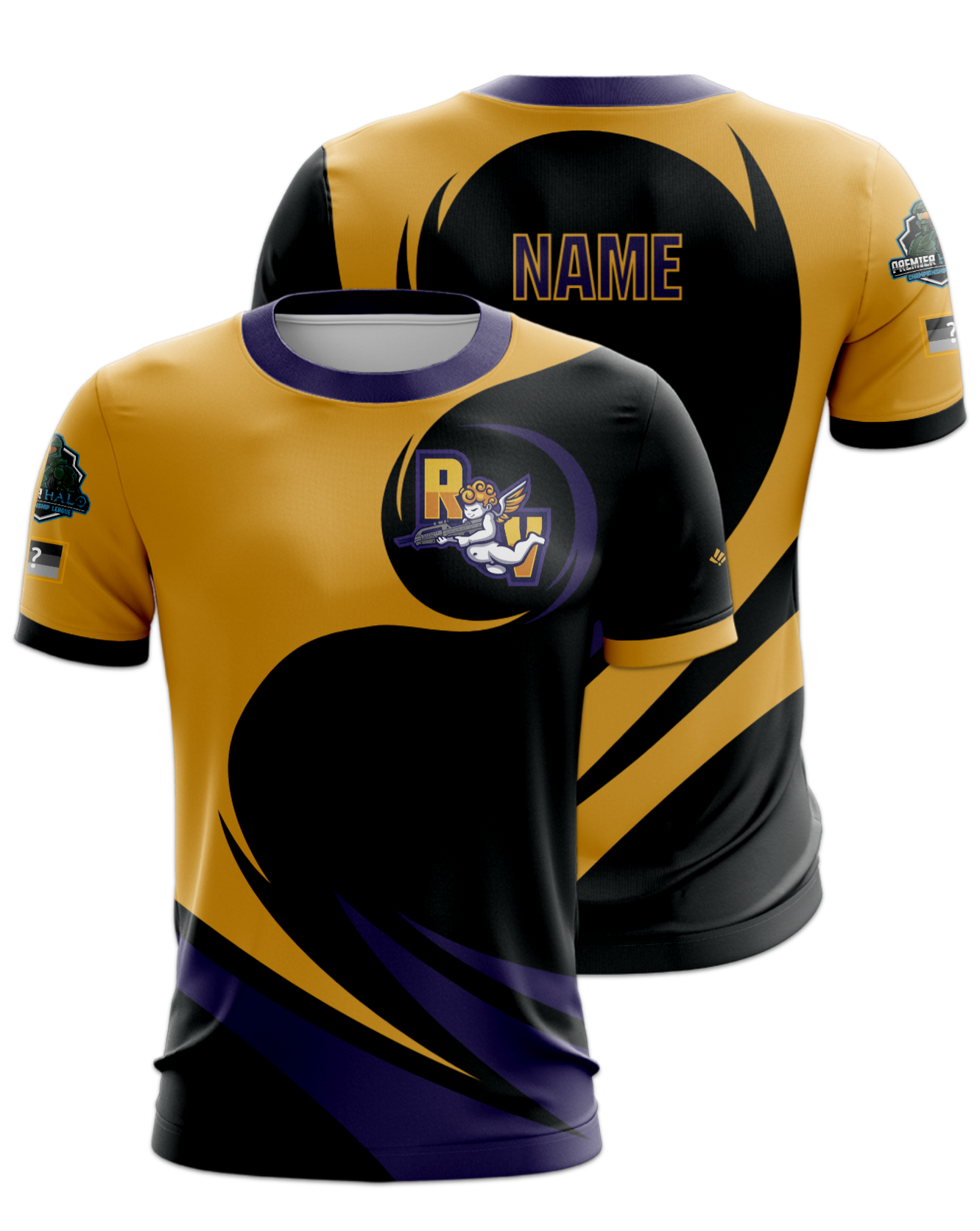 Rendered product preview, stack