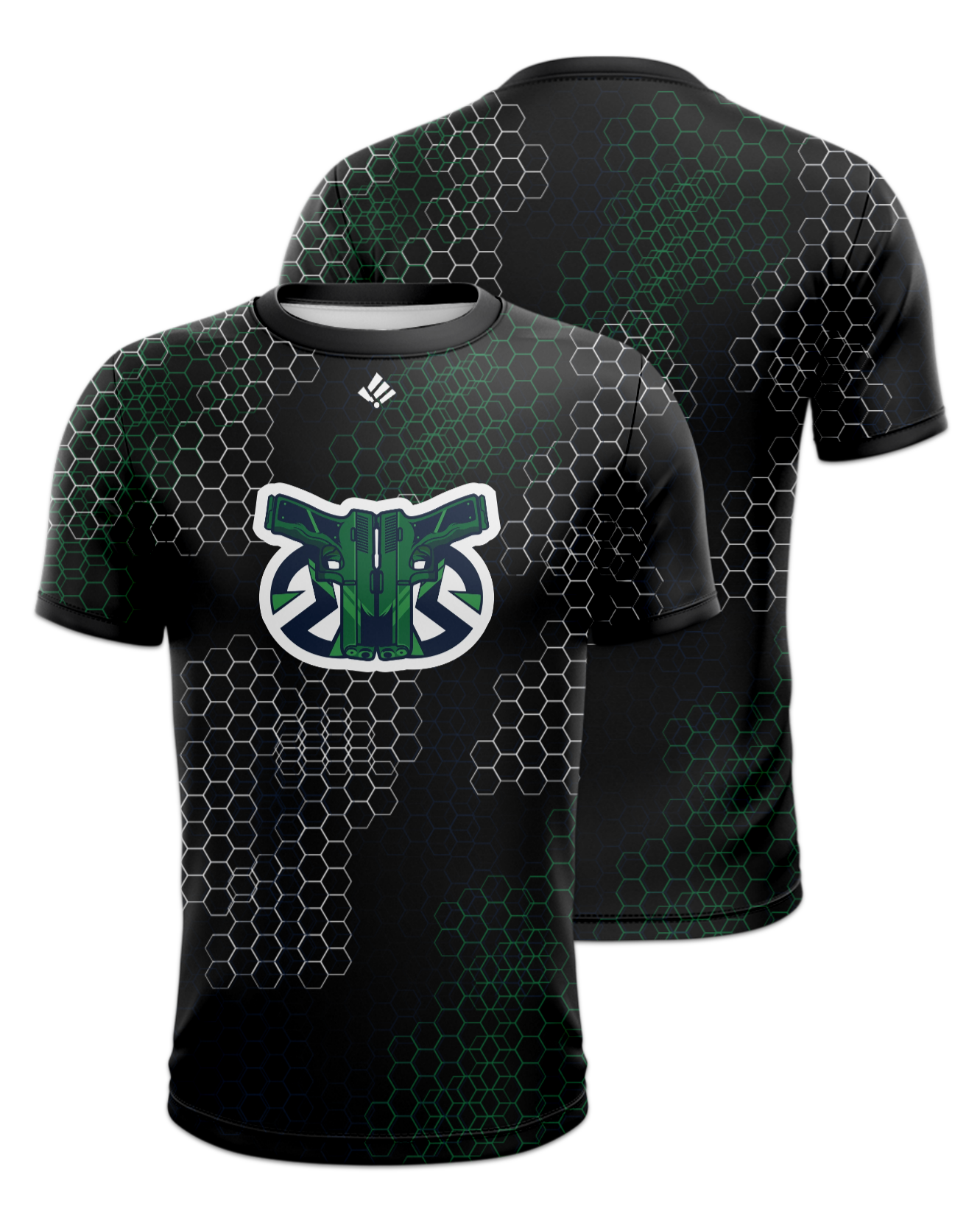 Rendered product preview, stack