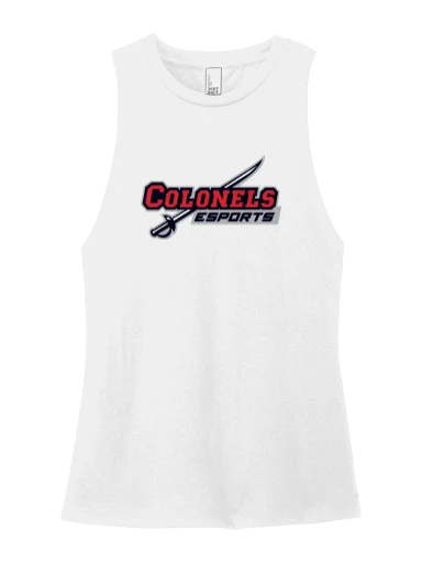 District Women's Perfect Tri Muscle Tank preview, front