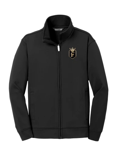 Sport-Tek Youth Sport-Wick Fleece Full-Zip Jacket preview, front