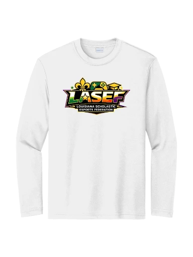 LASEF Youth Long Sleeve PosiCharge Competitor Tee preview, front