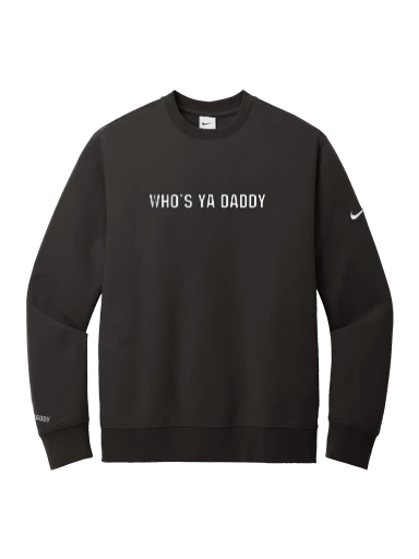 Men’s Nike Big Dog Crew Black preview, front