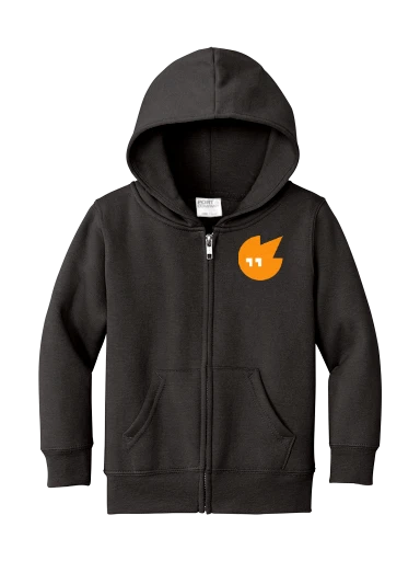 Toddler Core Fleece Full-Zip Hooded Sweatshirt preview, front