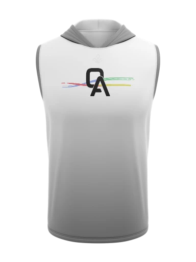 Sublimated Sleeveless Hoodie preview, front