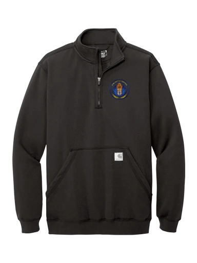 Carhartt Midweight 1/4-Zip Mock Neck Sweatshirt preview, front