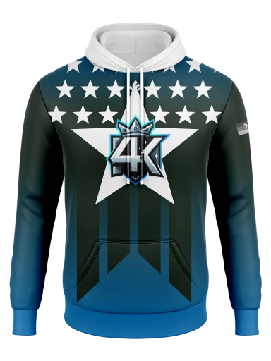 Polyester Fleece Sublimated Hoodie preview, front