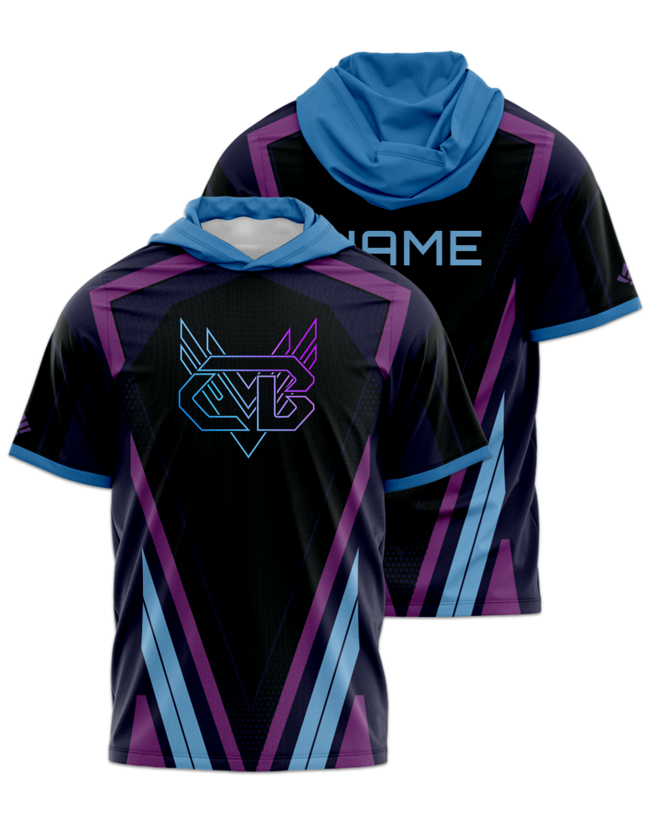 Rendered product preview, stack