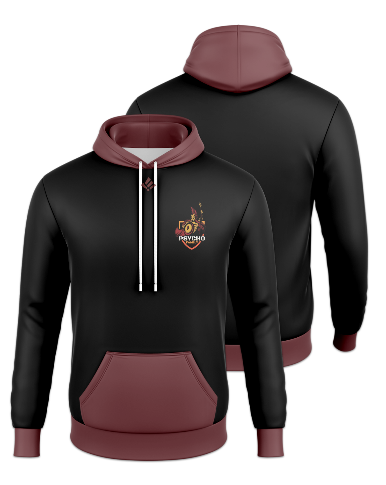 Rendered product preview, stack