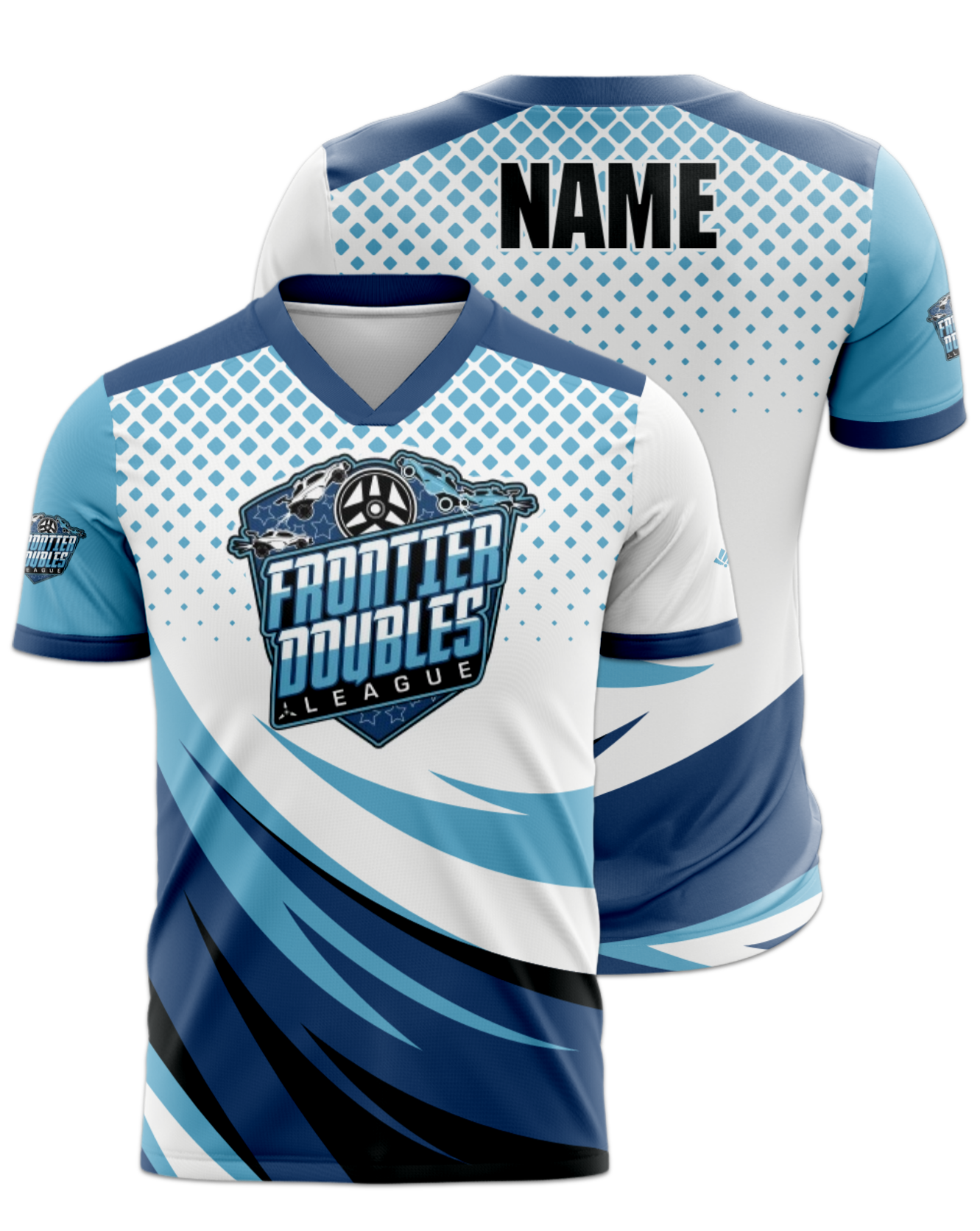 Rendered product preview, stack