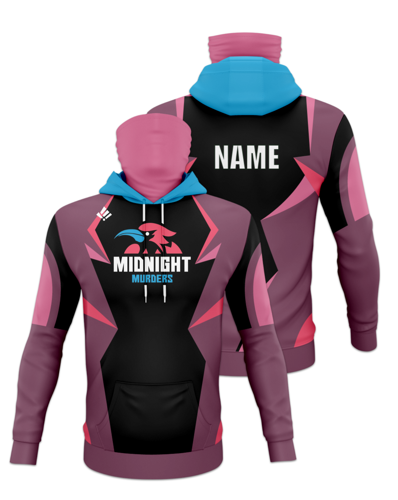 Rendered product preview, stack