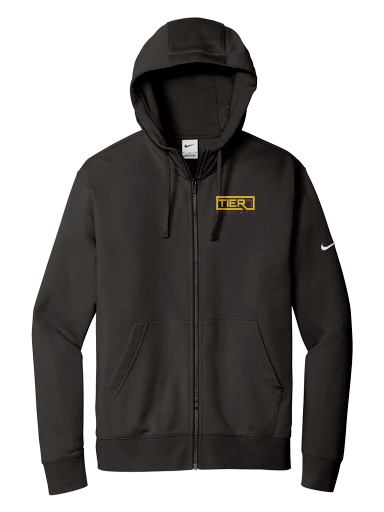 Nike Club Fleece Sleeve Swoosh Full-Zip Hoodie preview, front