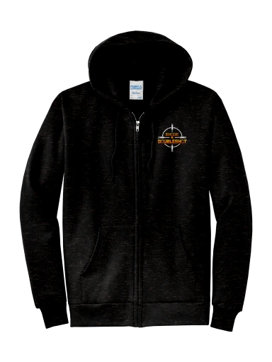 Port & Co Core Fleece Full-Zip Hooded Sweatshirt preview, front