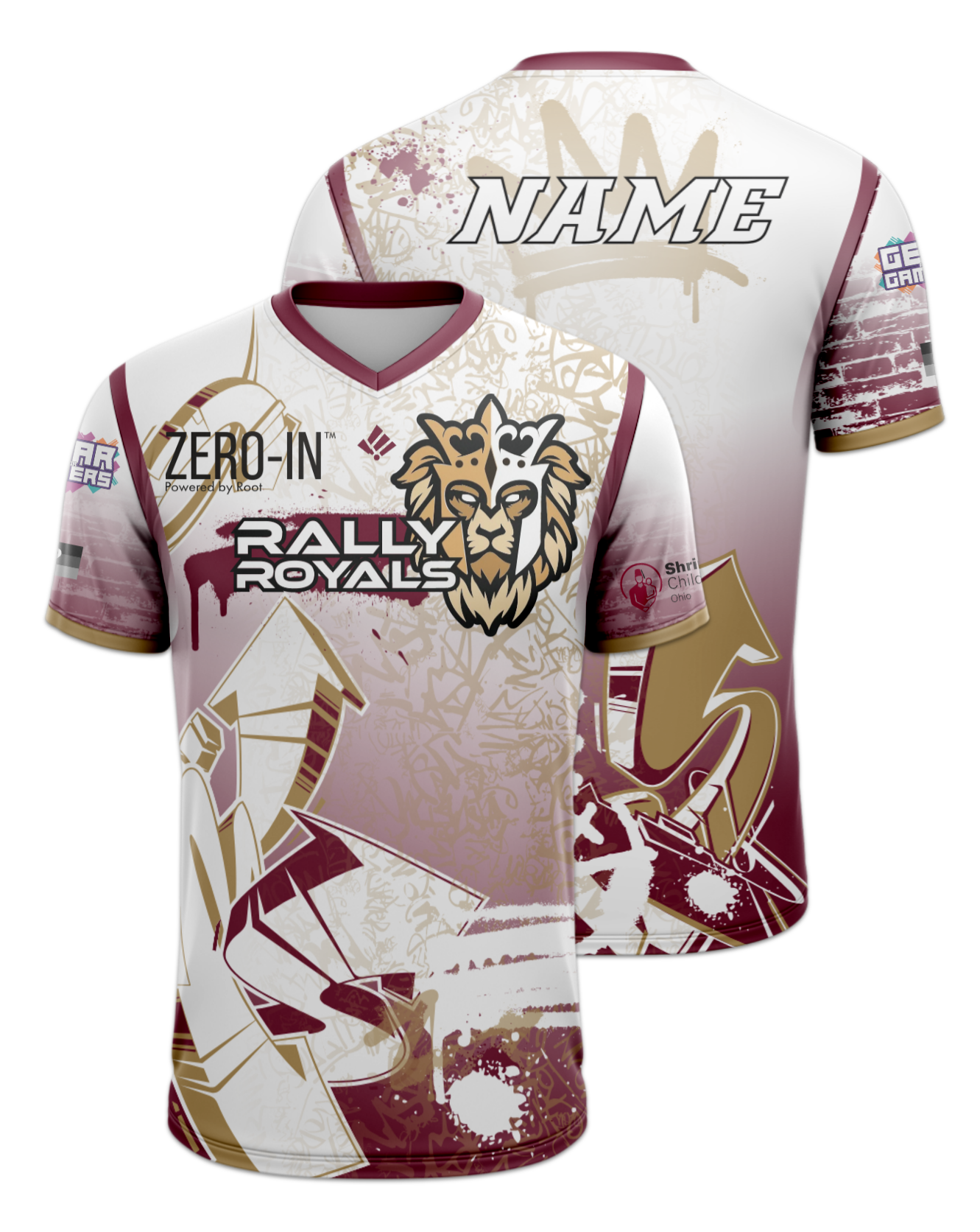 Rendered product preview, stack