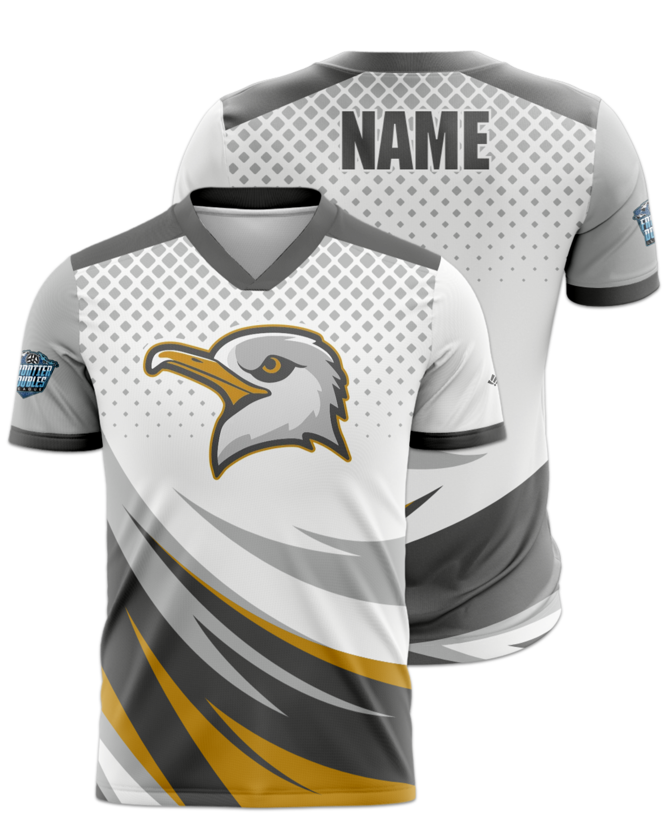 Rendered product preview, stack